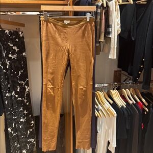 Women's Escada Leather Legging Pant